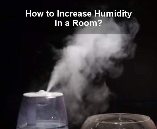 how to increase humidity in a room