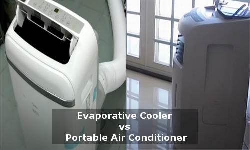 evaporative cooler vs portable air conditioner